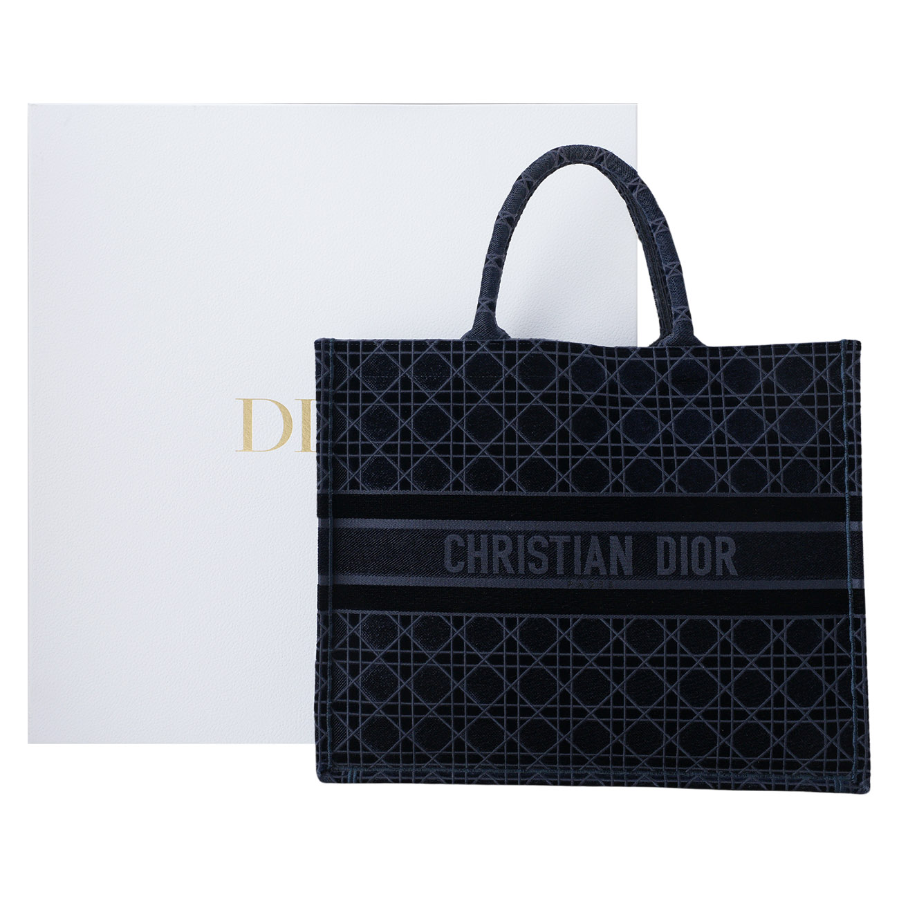 CHRISTIAN DIOR(USED)디올 북토트 라지
